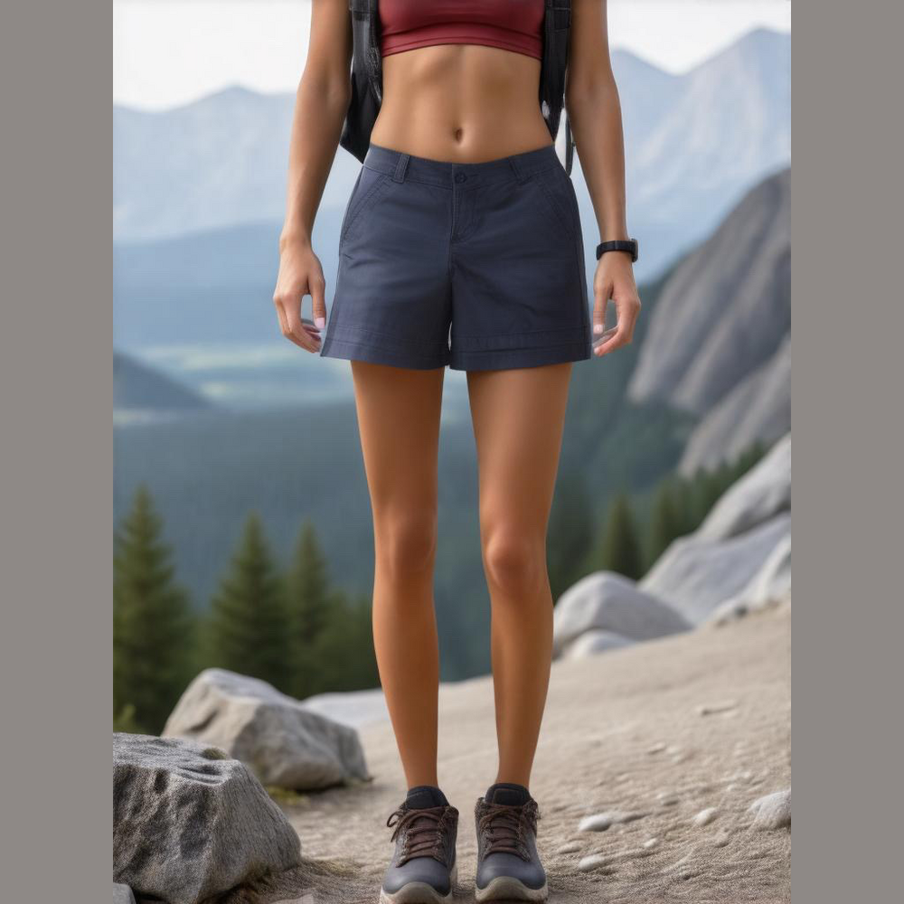 EU Calvin Klein Grey Denim Shorts